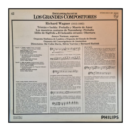 Richard Wagner: Tristan E Isolda: Preludio Y Muerte De Amor