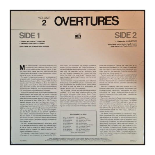Arthur Fiedler And The Boston Pops Orchestra: Great Moments Of Music V2: Overtures