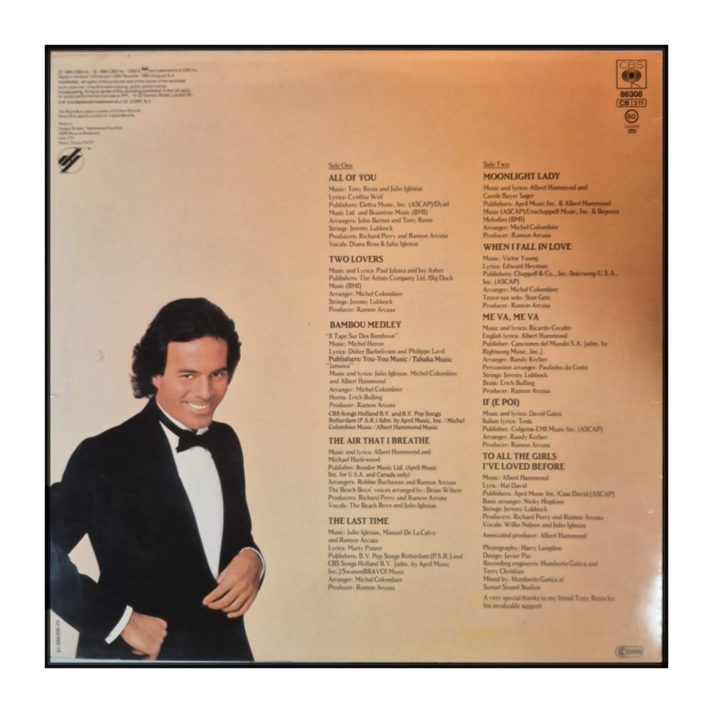 Julio Iglesias: 1100 Bel Air Place