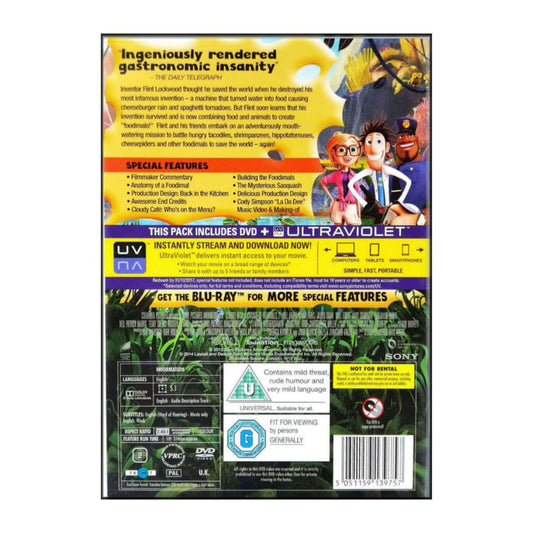 Cloudy With A Chance Of Meatballs 2