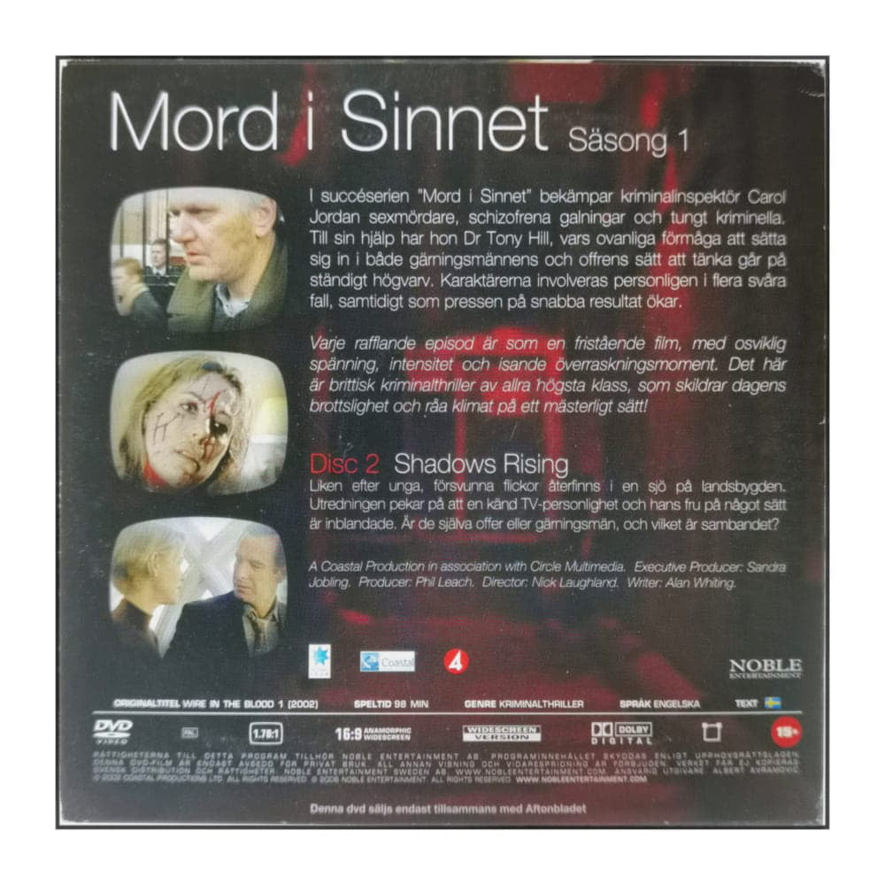 Wire In The Blood | Mord I Sinnet 1 Disc-2