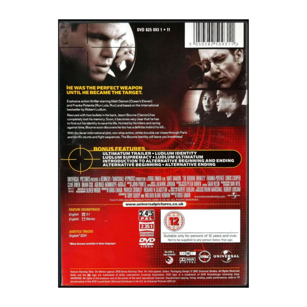 Jason Bourne: The Bourne Identity