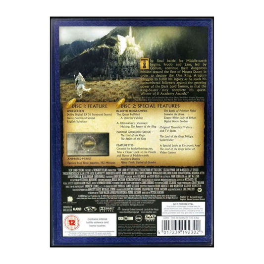 The Lord Of The Rings: The Return Of The King
