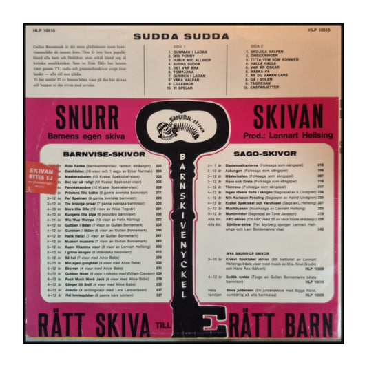 Gullan Bornemark: Sudda Sudda