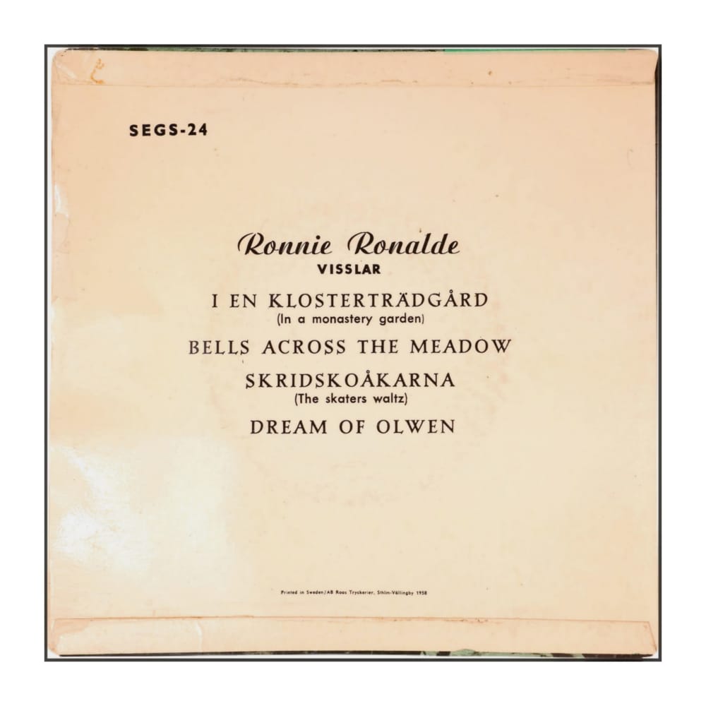 Ronnie Ronalde: I En Klosterträdgård