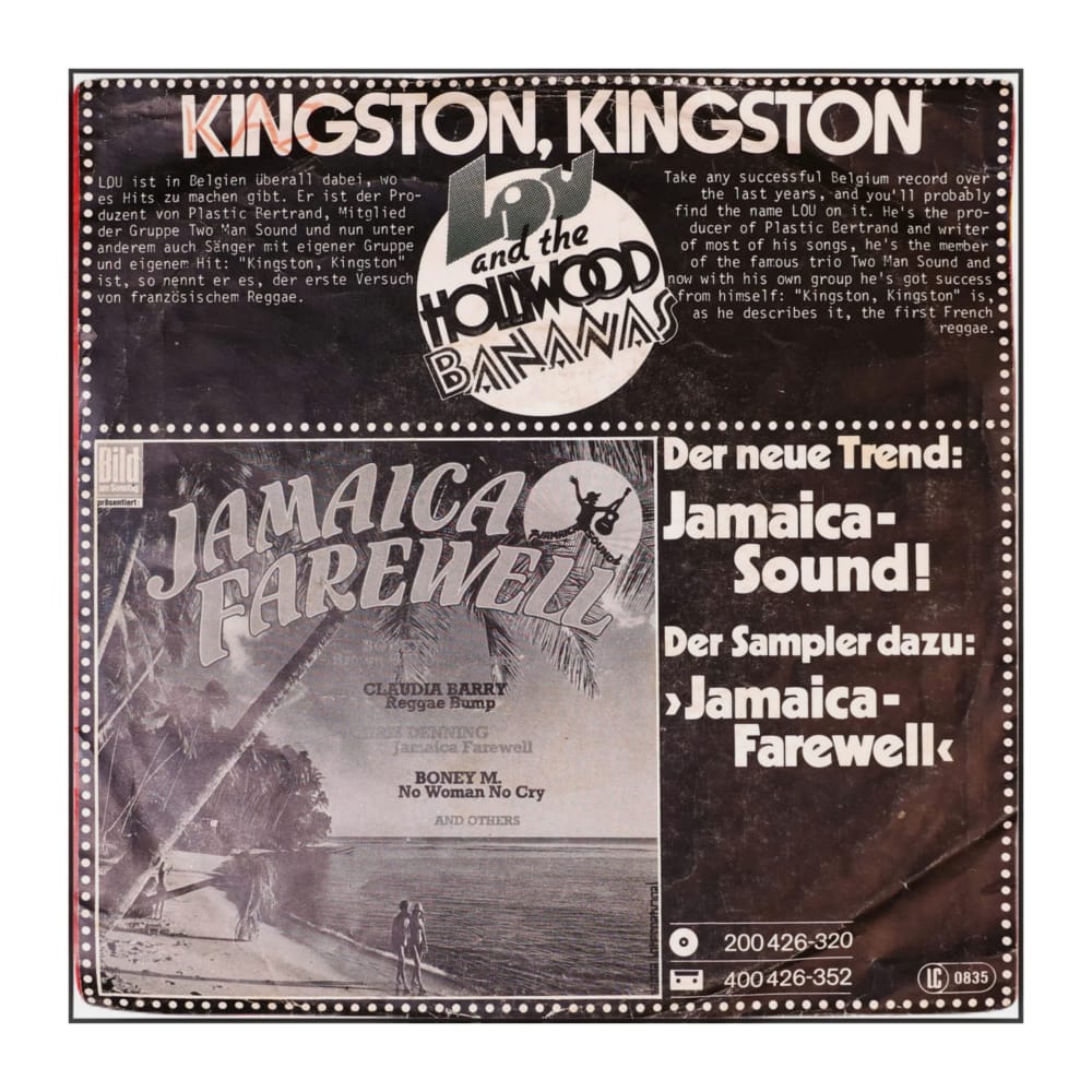 Lou & The Hollywood Bananas: Kingston, Kingston