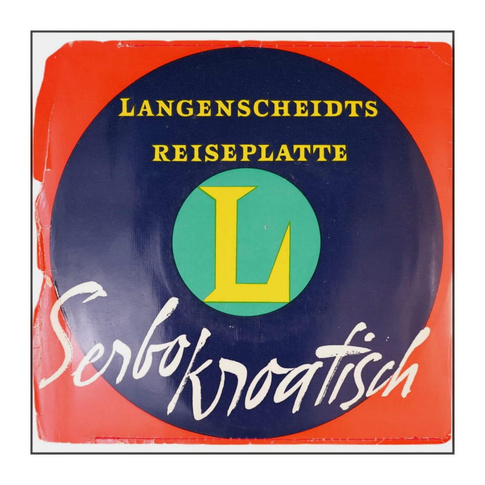 Langenscheidts Reiseplatte Serbokroatisch