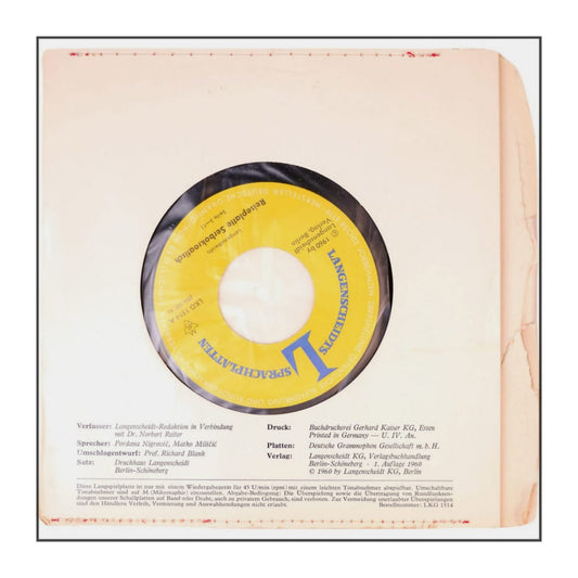 Langenscheidts Reiseplatte Serbokroatisch