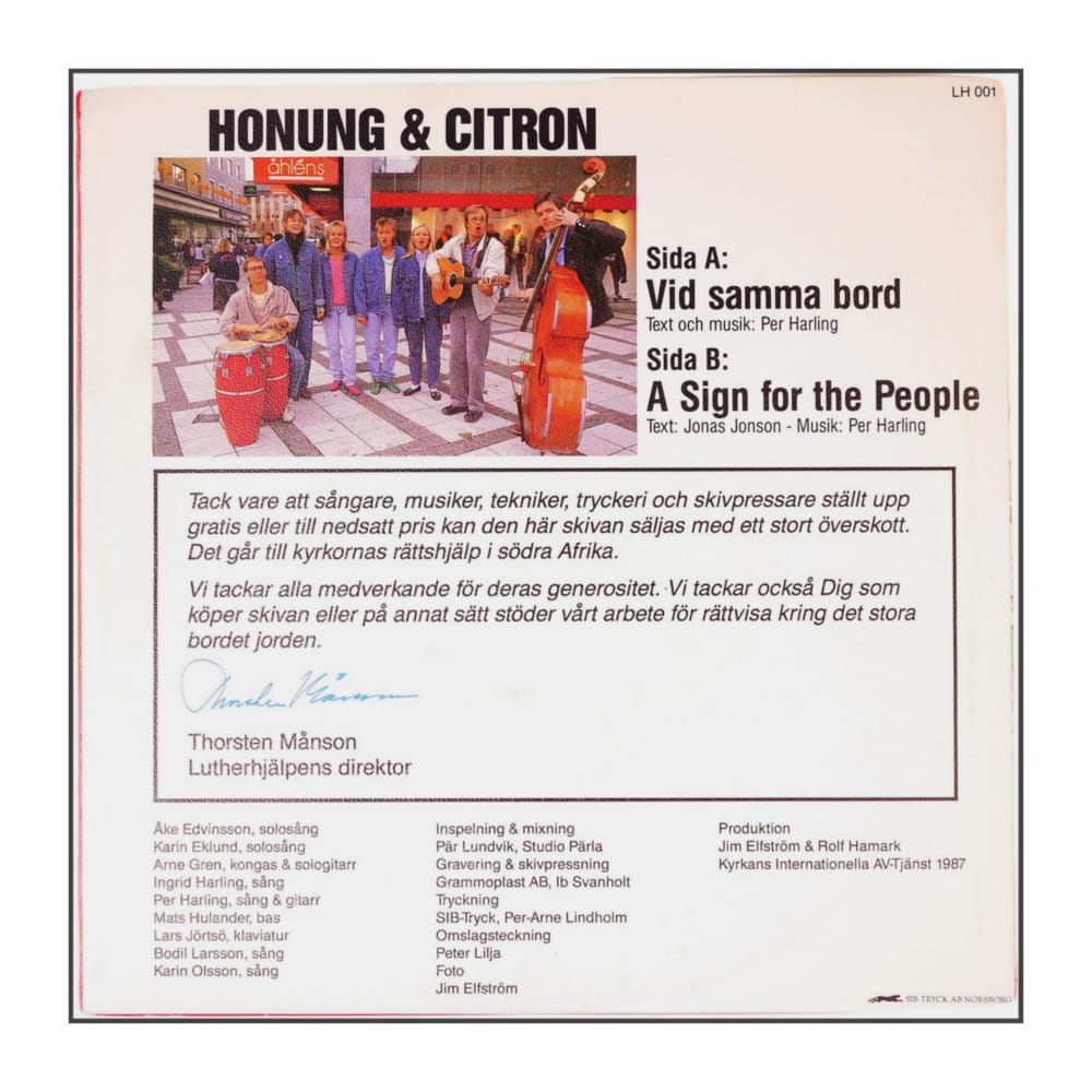 Honung & Citron: Vid Samma Bord