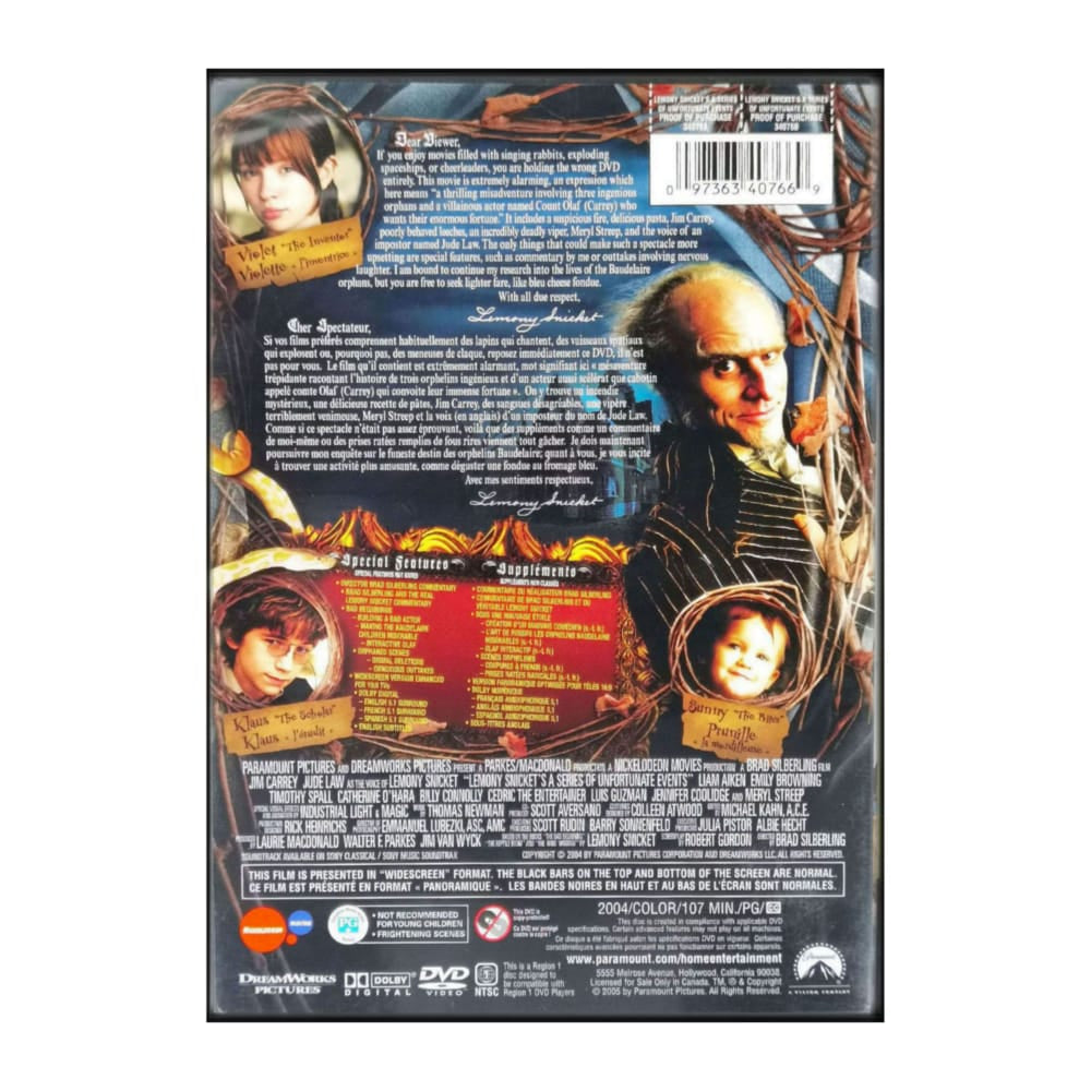 A Series Of Unfortunate Events