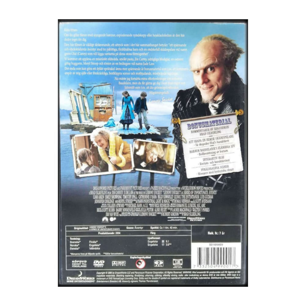 A Series Of Unfortunate Events | Syskonen Baudelaires Olycksaliga Liv