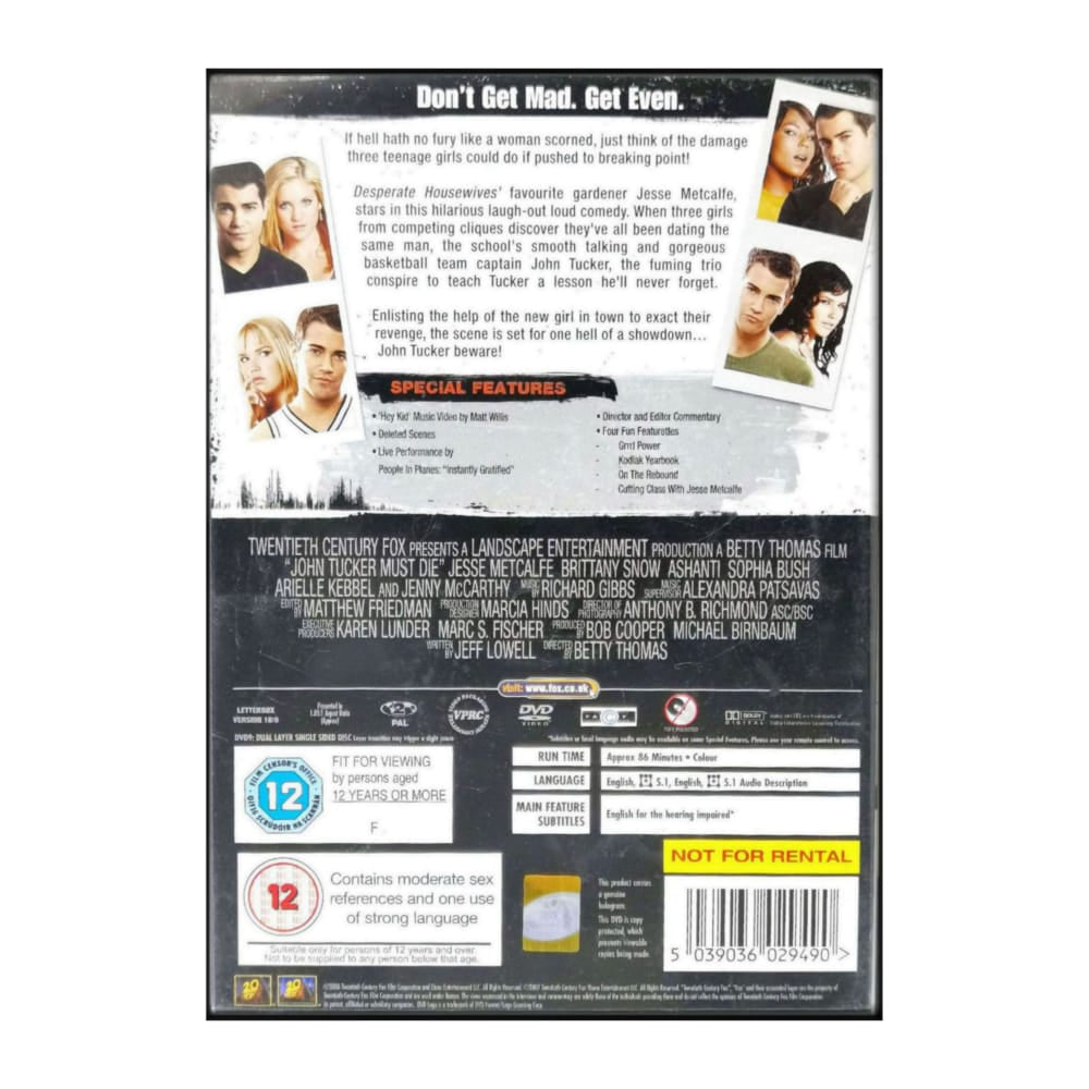 John Tucker Must Die
