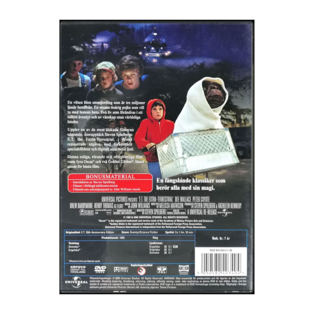 E.T. The Extra-Terrestrial