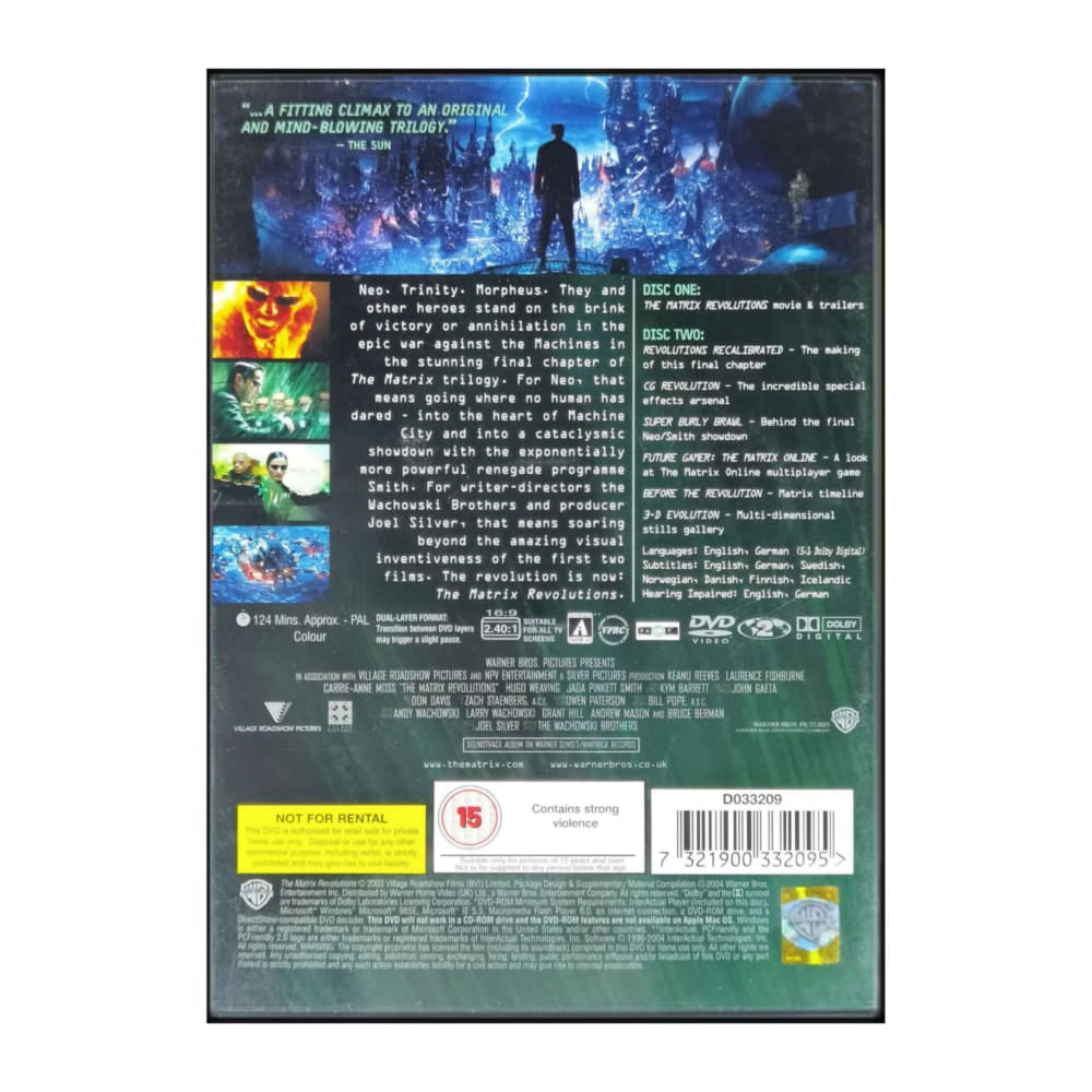 The Matrix Revolutions