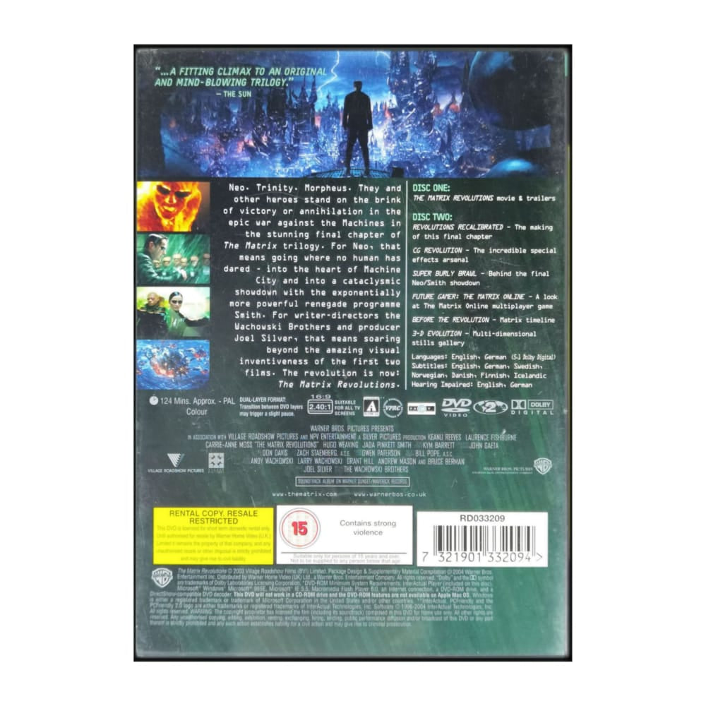 The Matrix Revolutions