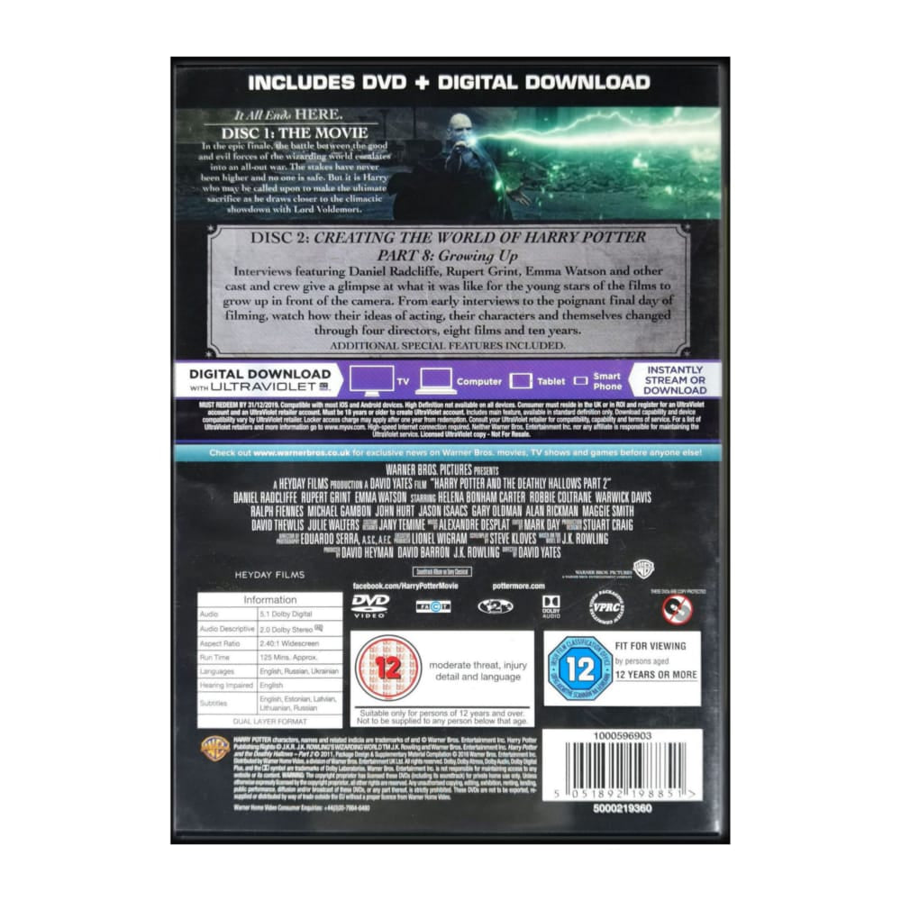 Harry Potter And The Deathly Hallows 2