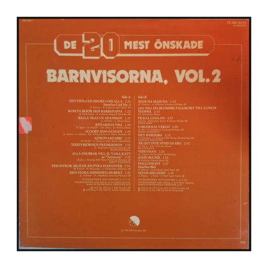 Barnvisorna: De 20 Mest Önskade Barnvisorna V2