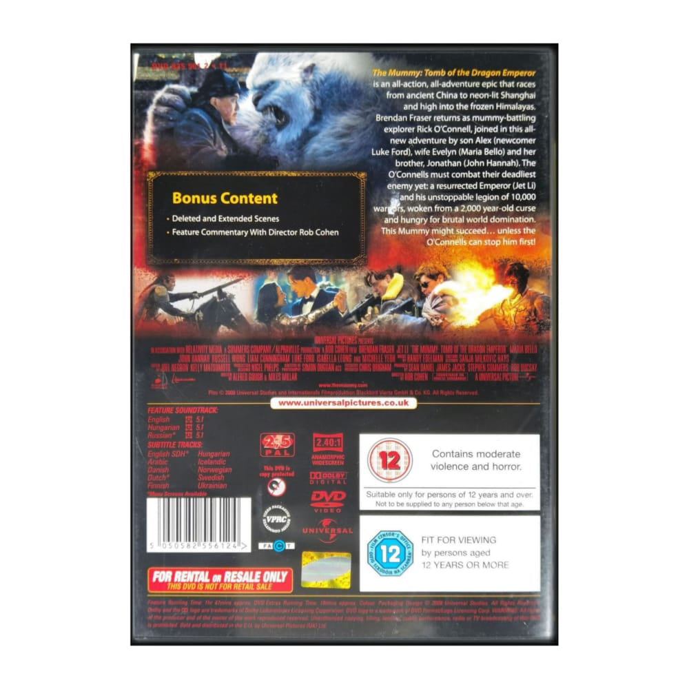 The Mummy: Tomb Of The Dragon Emperor