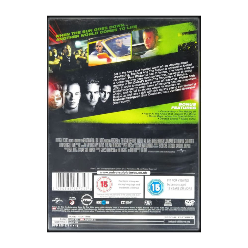 Fast & Furious 1 | The Fast And The Furious