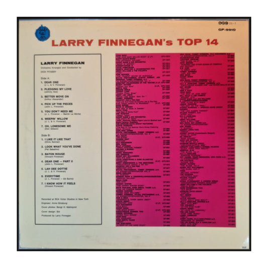 Larry Finnegan: Larry Finnegan'S Top 14