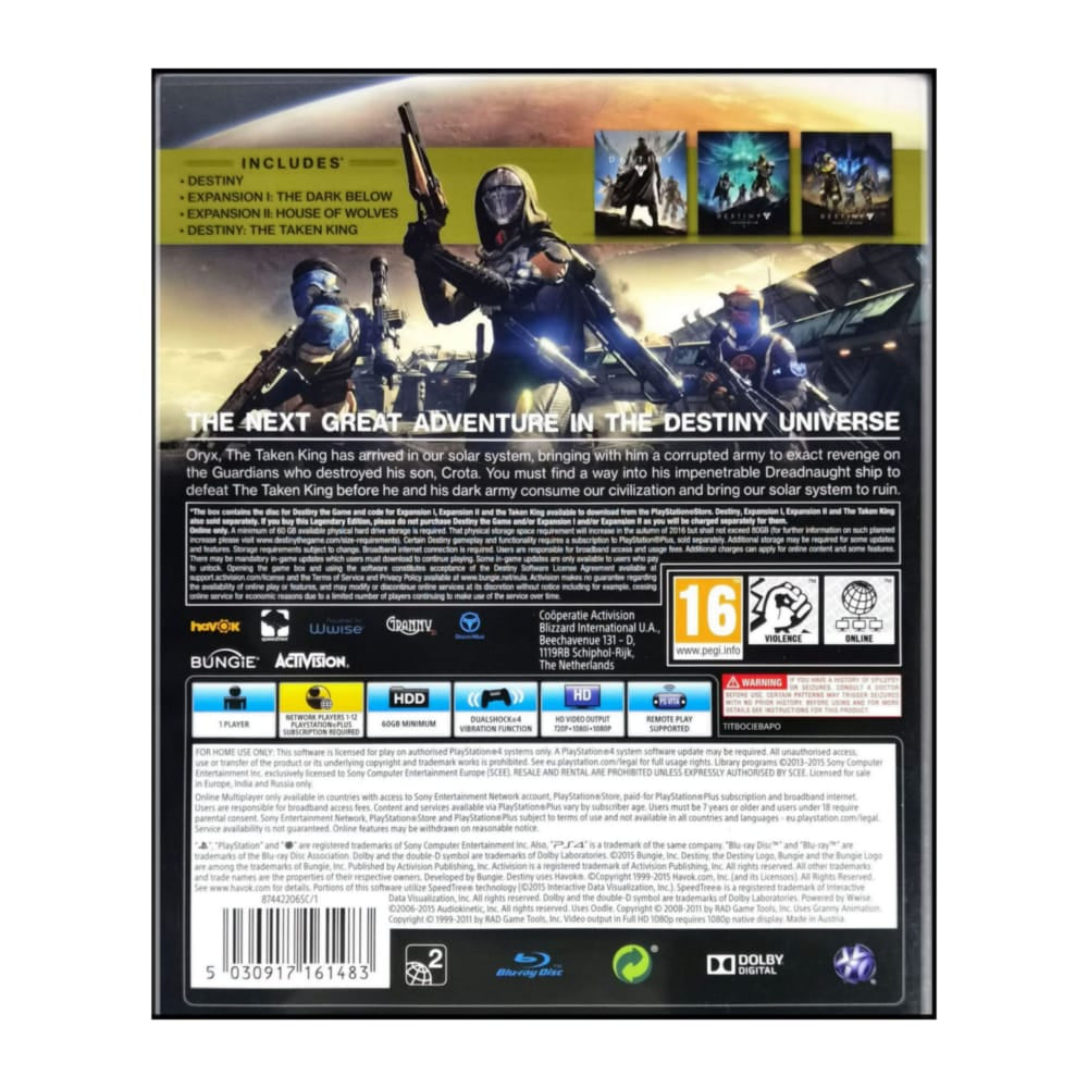 Destiny: The Taken King