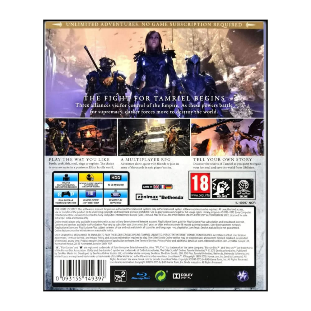 The Elder Scrolls Online