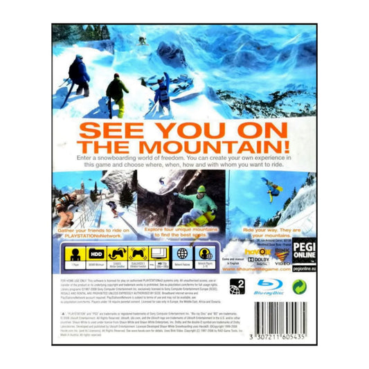 Shaun White Snowboarding