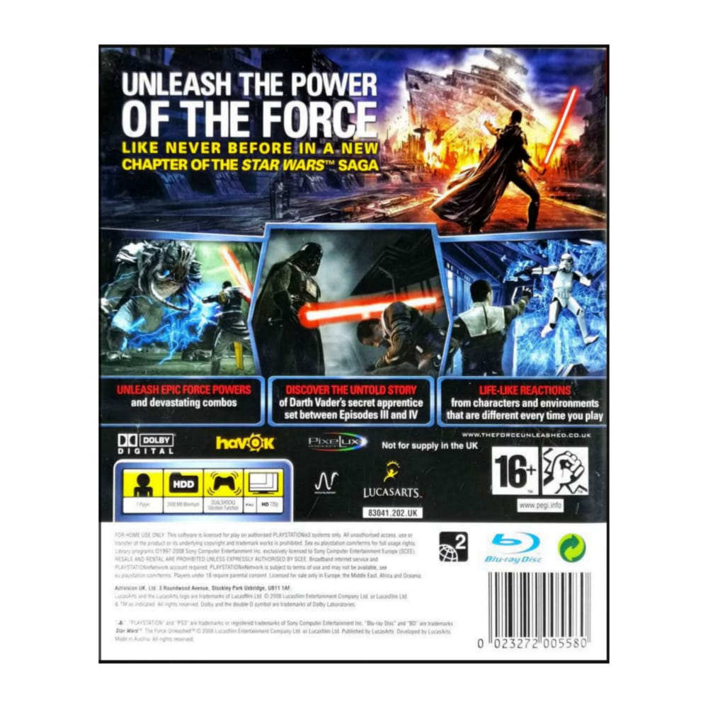 Star Wars: The Force Unleashed