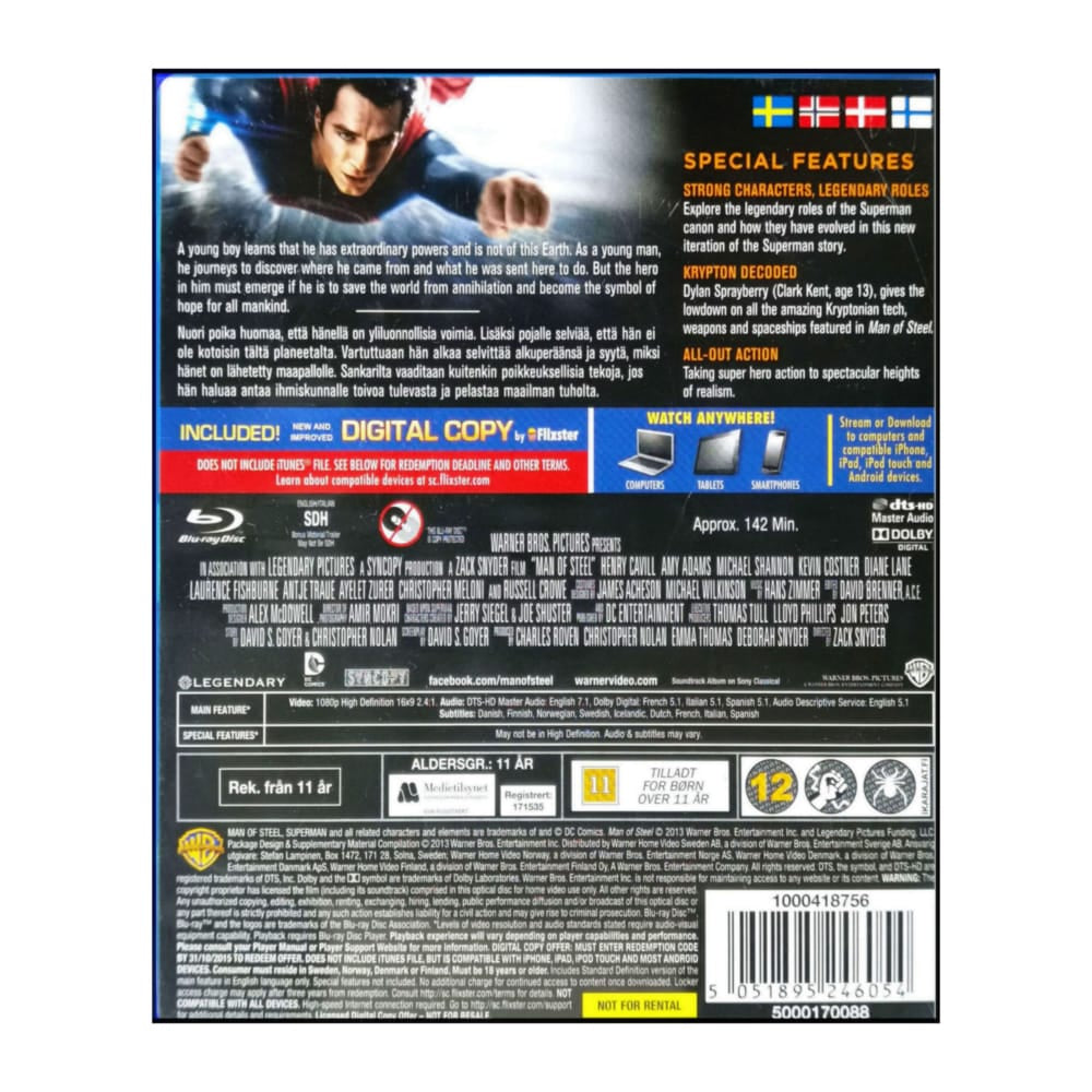 Superman: Man Of Steel