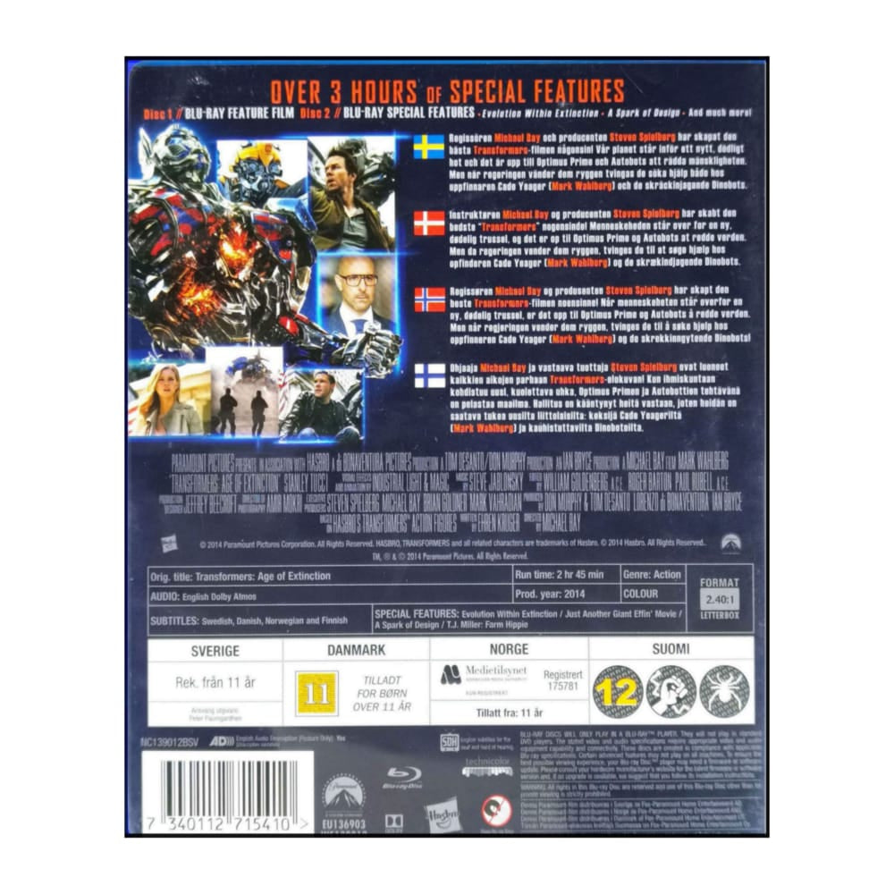 Transformers: Age Of Extinction