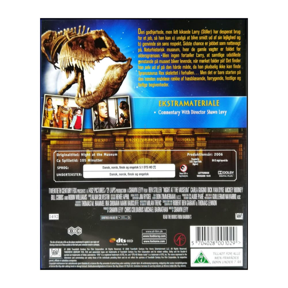 Night At The Museum 1 | Nat På Museet 1