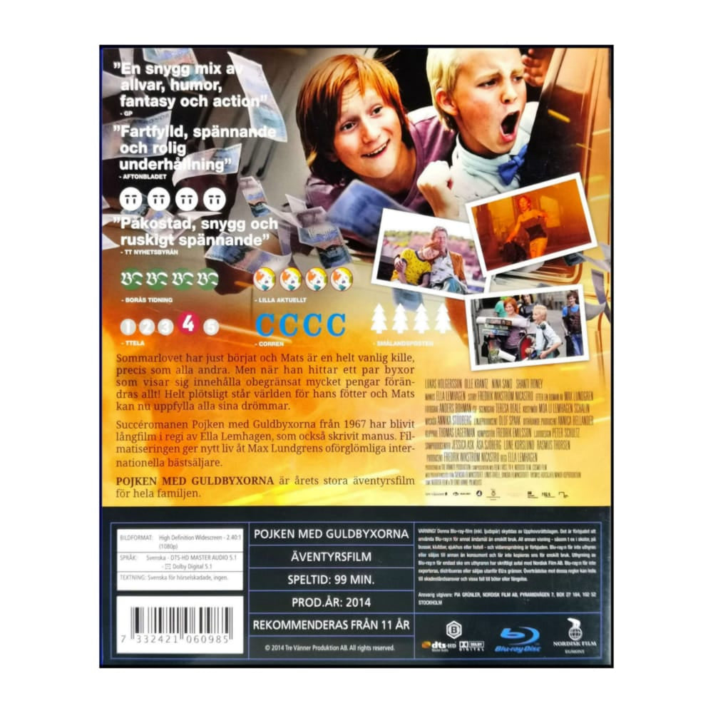 Pojken Med Guldbyxorna