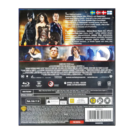 Batman V Superman: Dawn Of Justice