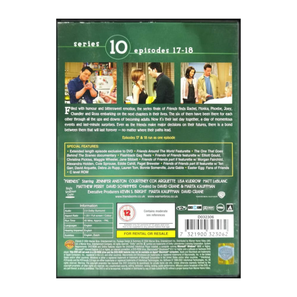 Friends 10 Ep 17-18