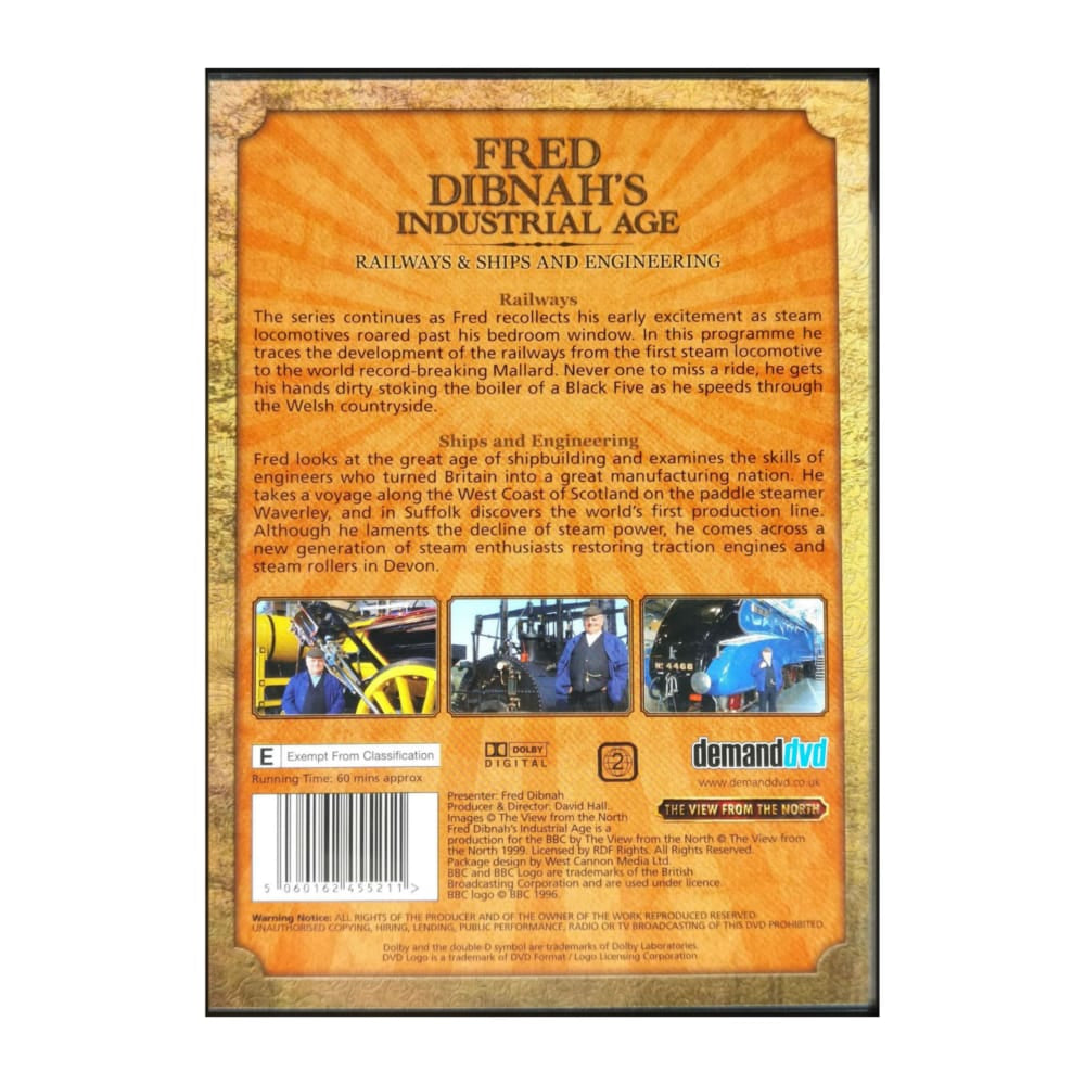 Fred Dibnah'S Industrial Age: Railways & Ships And Engineering