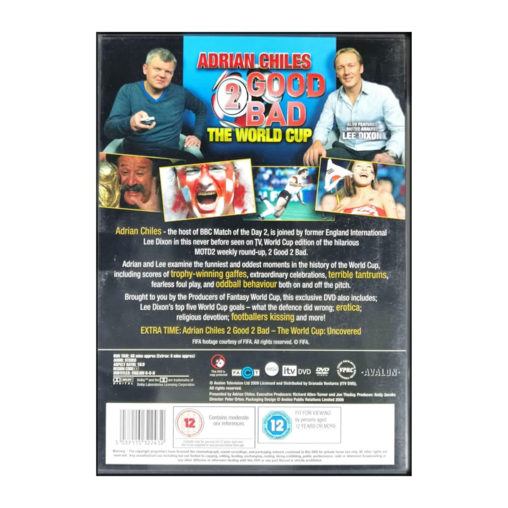 Adrian Chiles: 2 Good 2 Bad: The World Cup