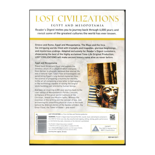 Lost Civilizations: Egypt And Mesopotamia