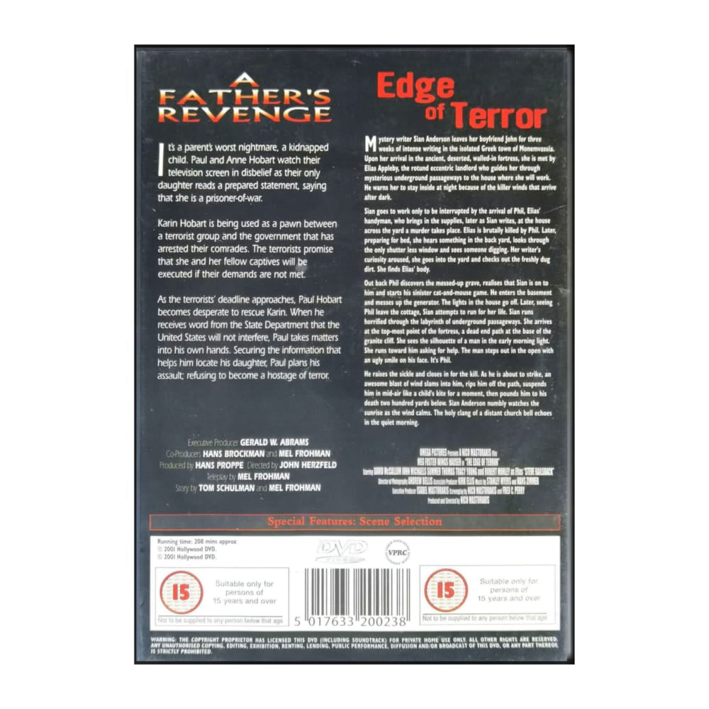 Father'S Revenge + Edge Of Terror