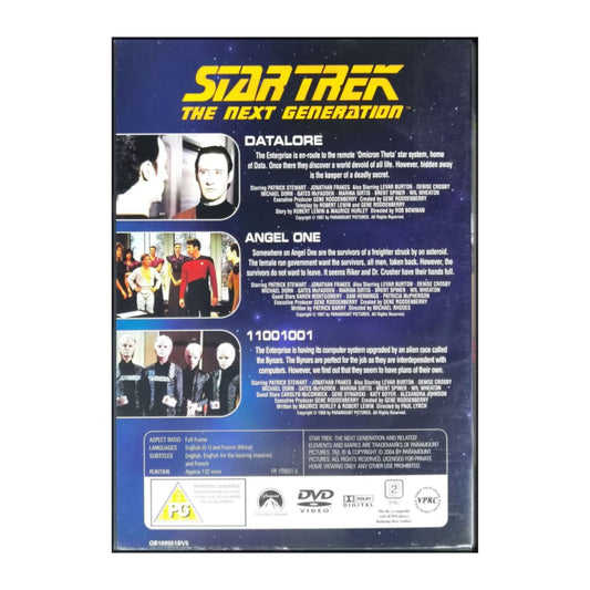 Star Trek: The Next Generation Tng 5 Ep 13-15