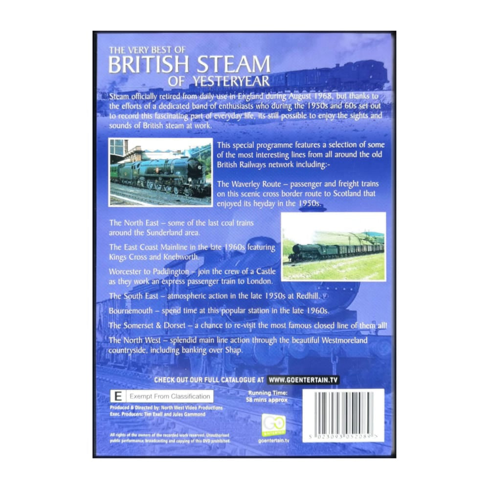 The Very Best Of British Steam Of Yesteryear
