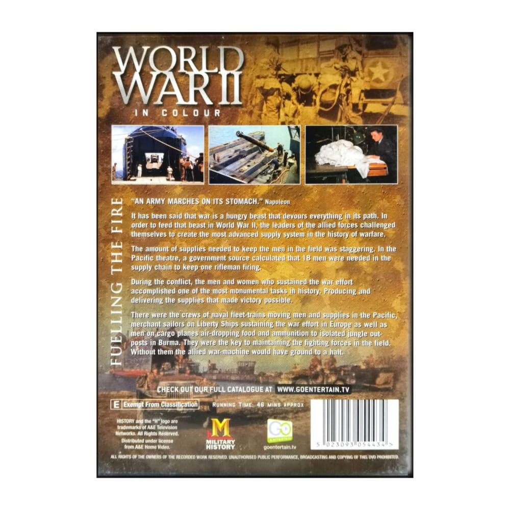 World War 2 In Colour: Fuelling The Fire