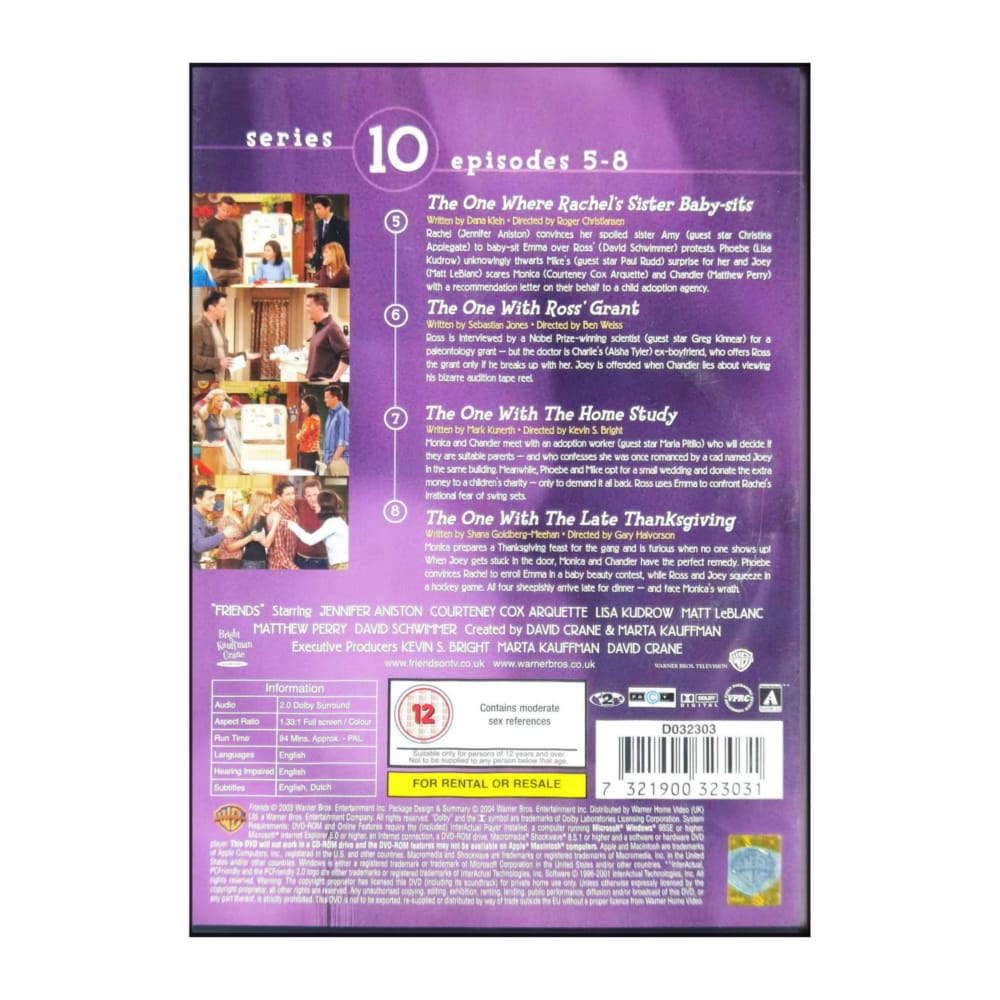 Friends 10 E5-8