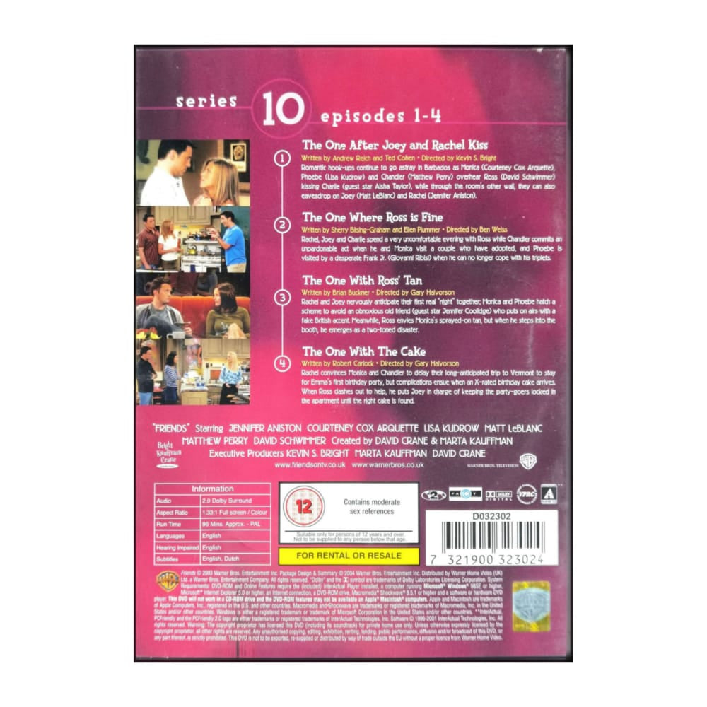 Friends 10 E1-4