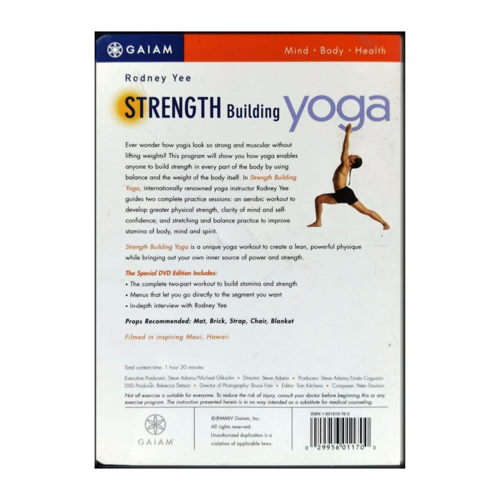 Rodney Yee: Strength Building Yoga