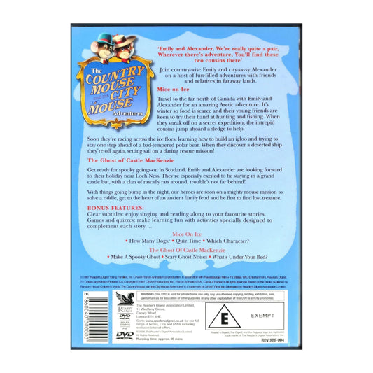 The Country Mouse And The City Mouse Adventures