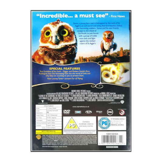 Legend Of The Guardians: The Owls Of Ga'Hoole