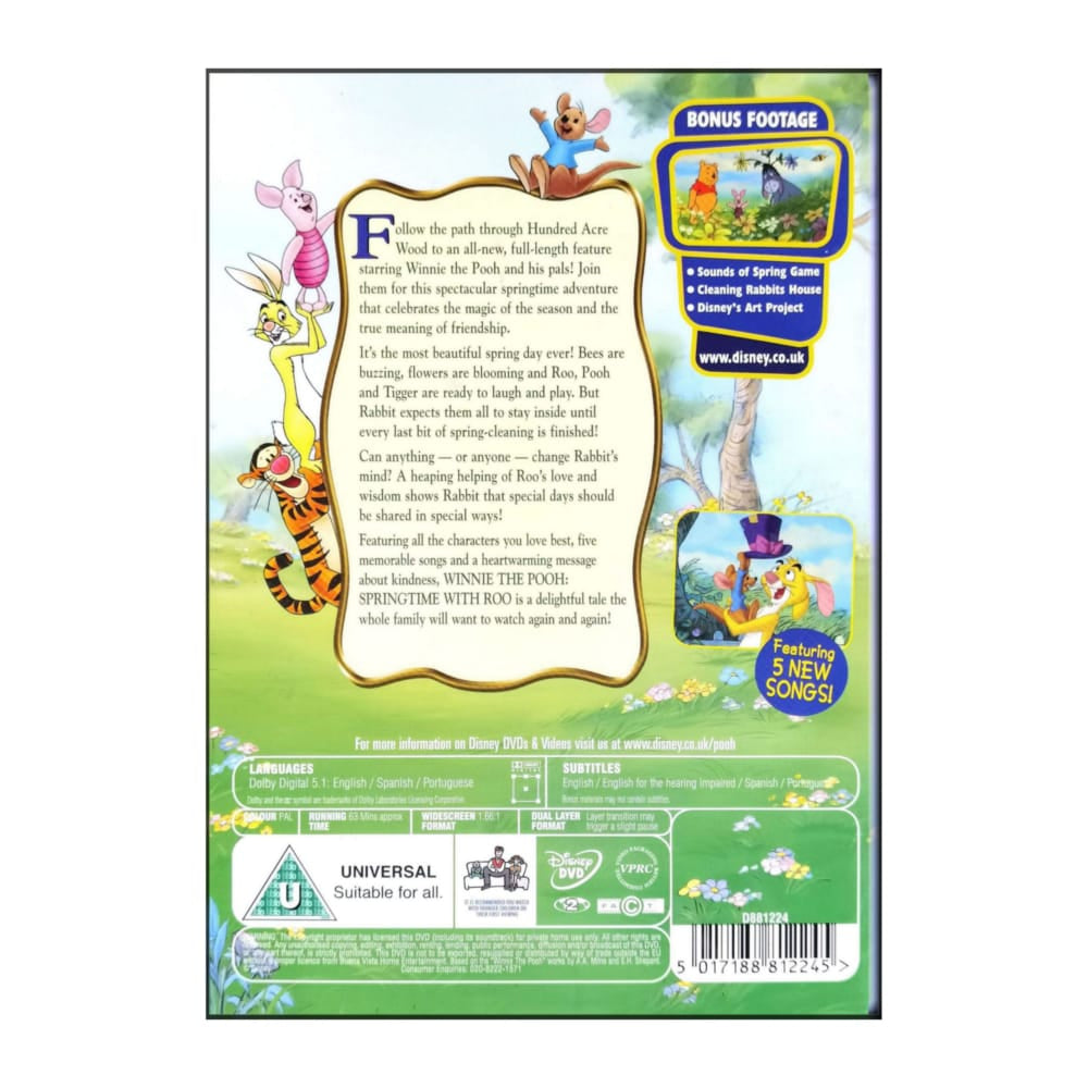 Winnie The Pooh: Springtime With Roo