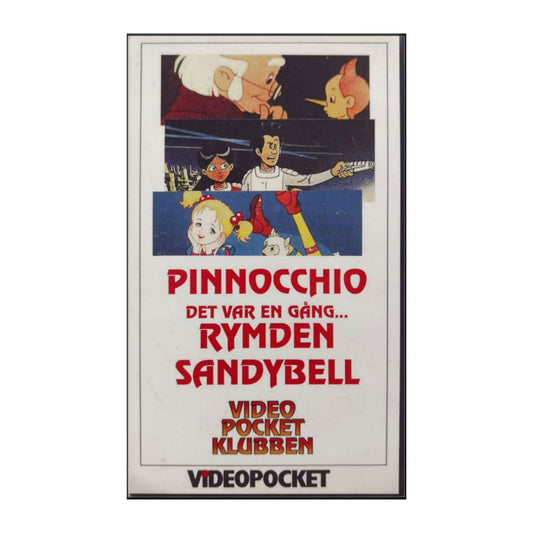Pinocchio + Det Var En Gång Rymden + Sandybell