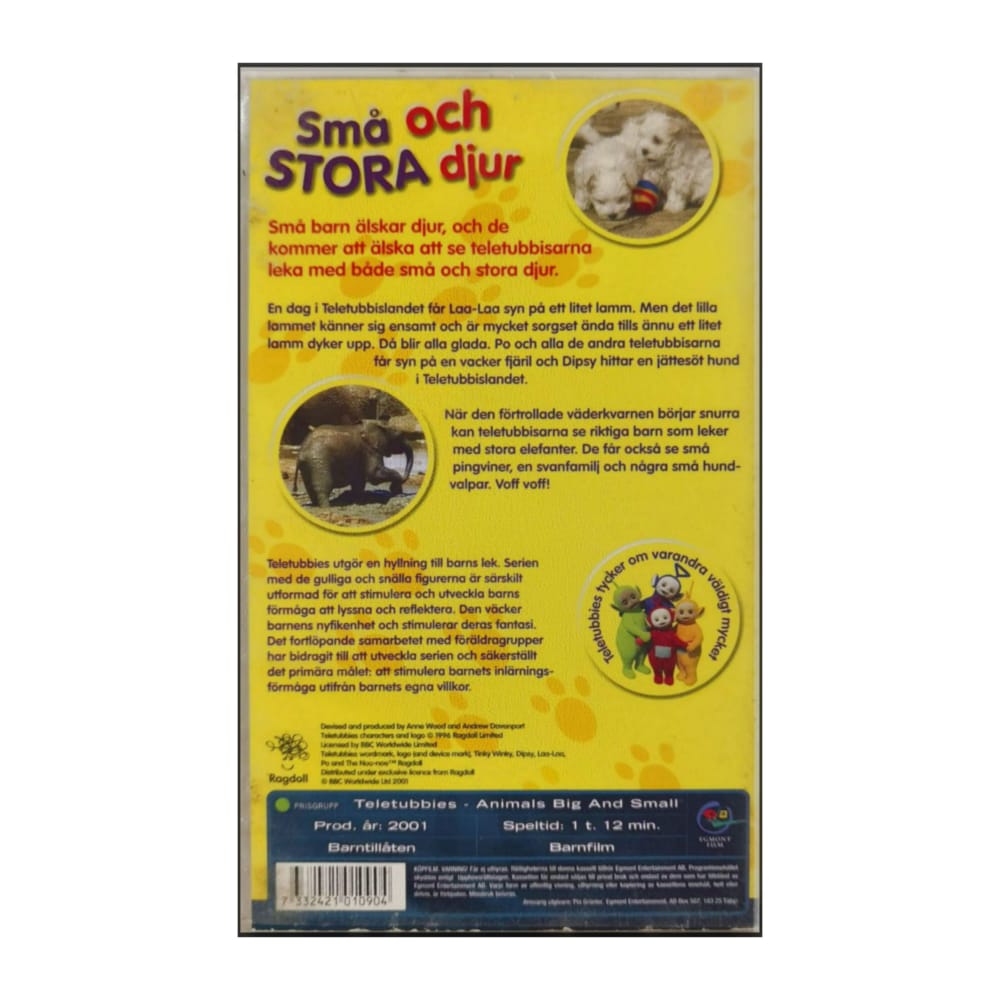 Teletubbies (2001) Små Och Stora Djur