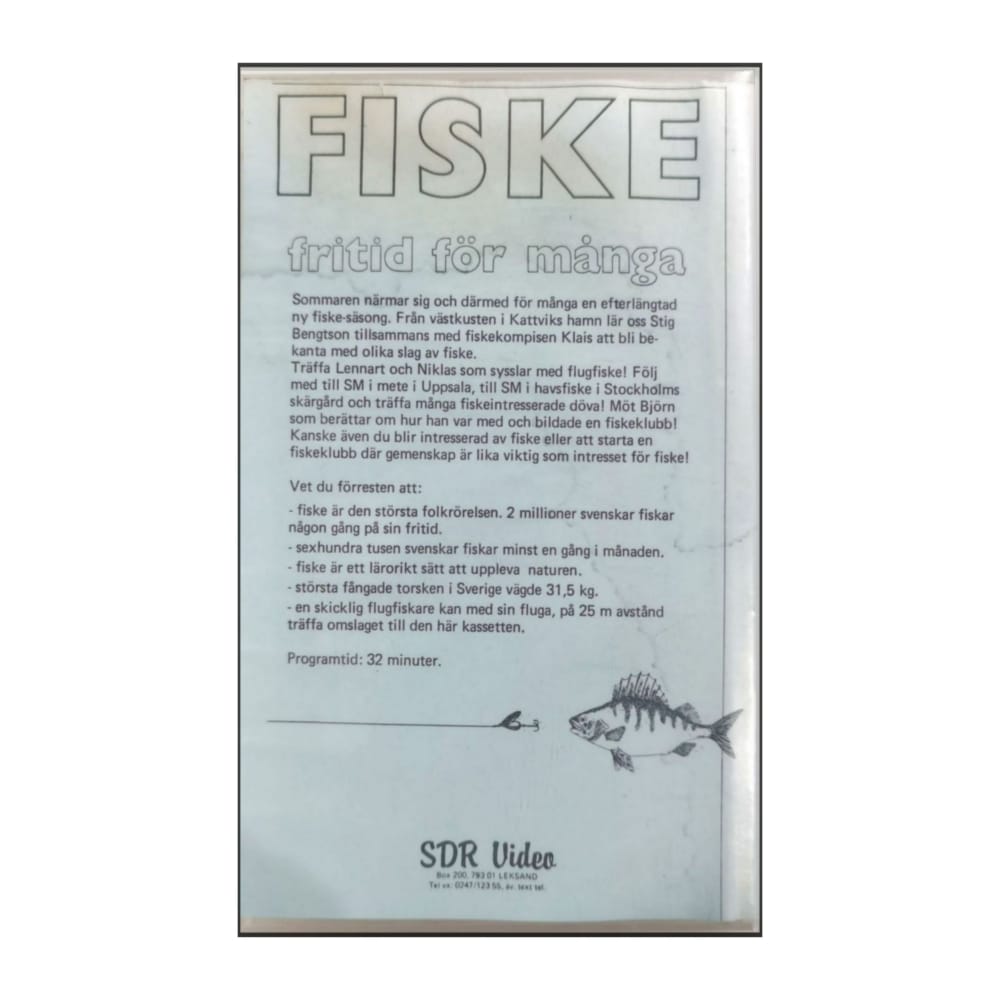 Fiske Fritid För Många